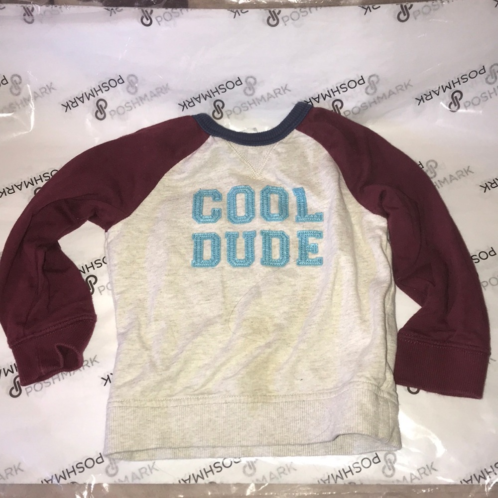 Carter’s 3T cool dude sweatshirt